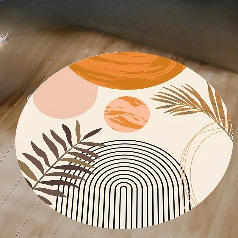 Wholesale Commercial Printing - Mid Century Modern Circular Area Rug