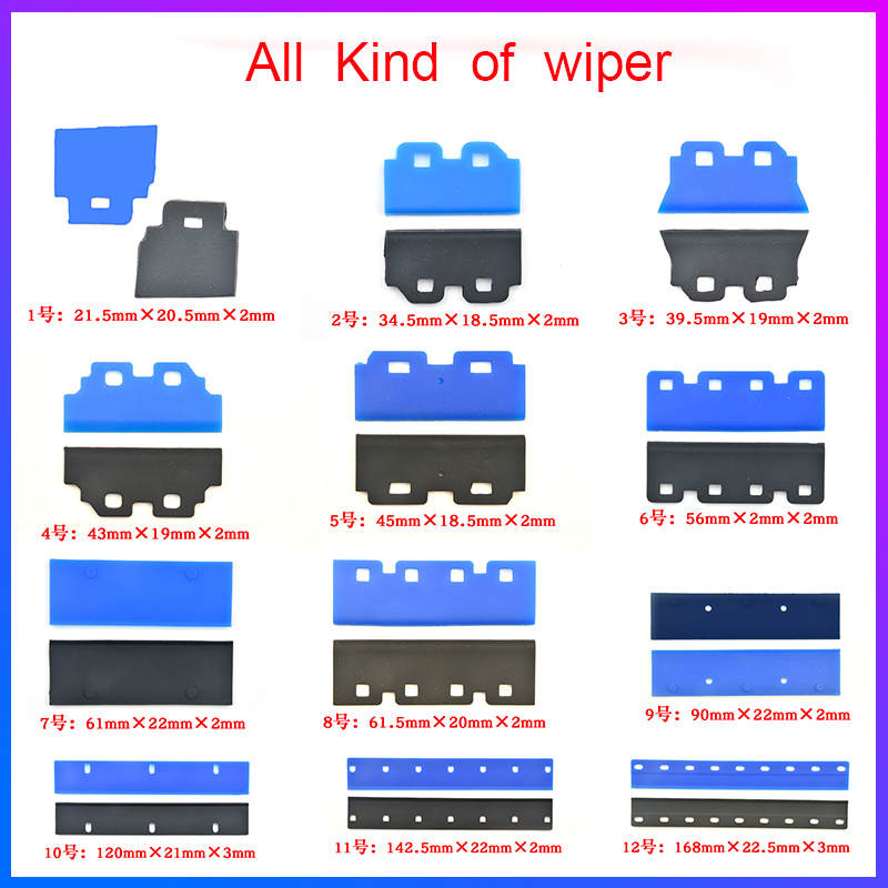 Print Head Cleaning Kit - JACA 5pcs Printer Plotter Rubber Wiper