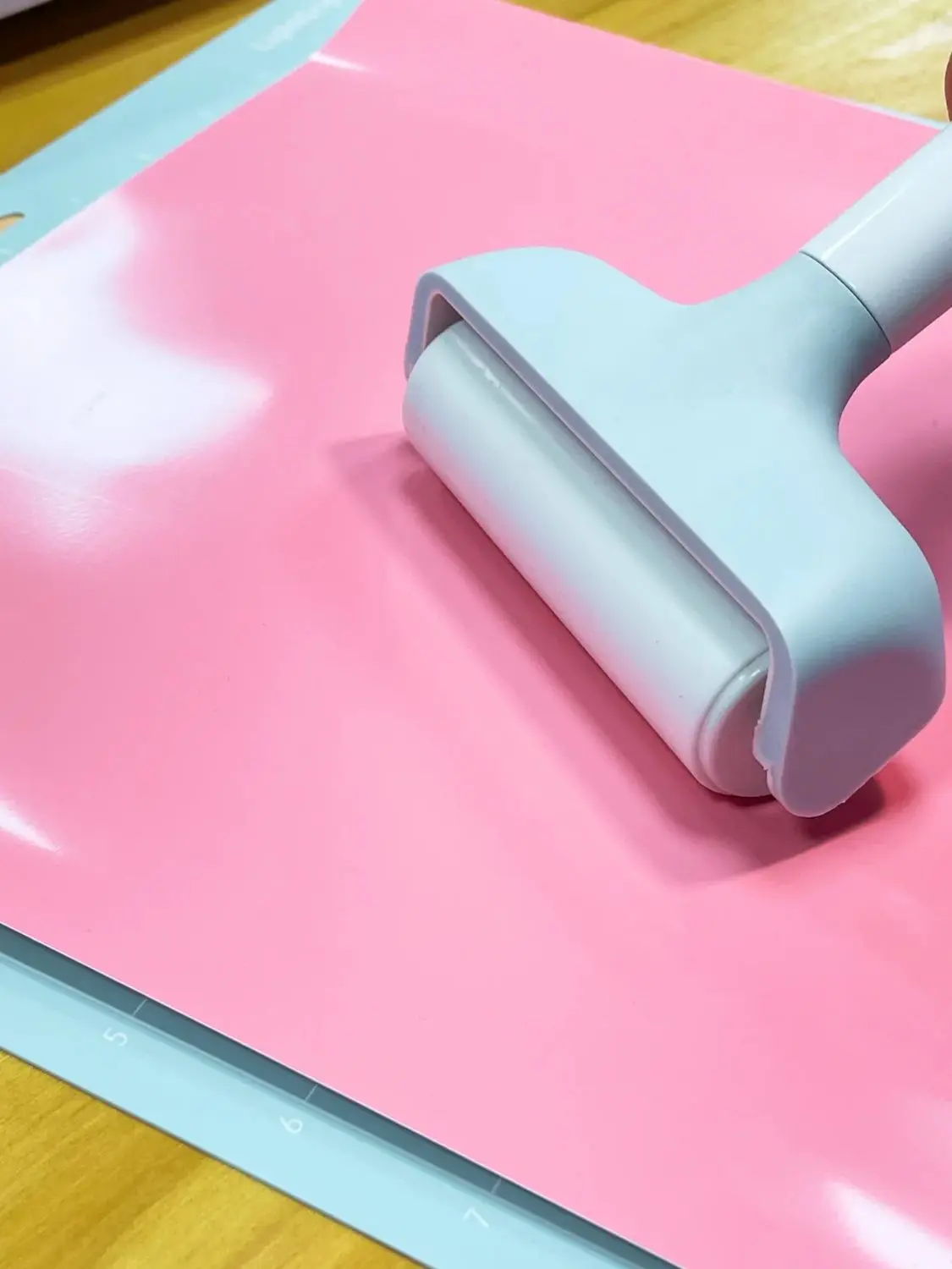 Heat Press Teflon Sheet - Rubber Roller For Cricut/Silhouette Crafts, Works