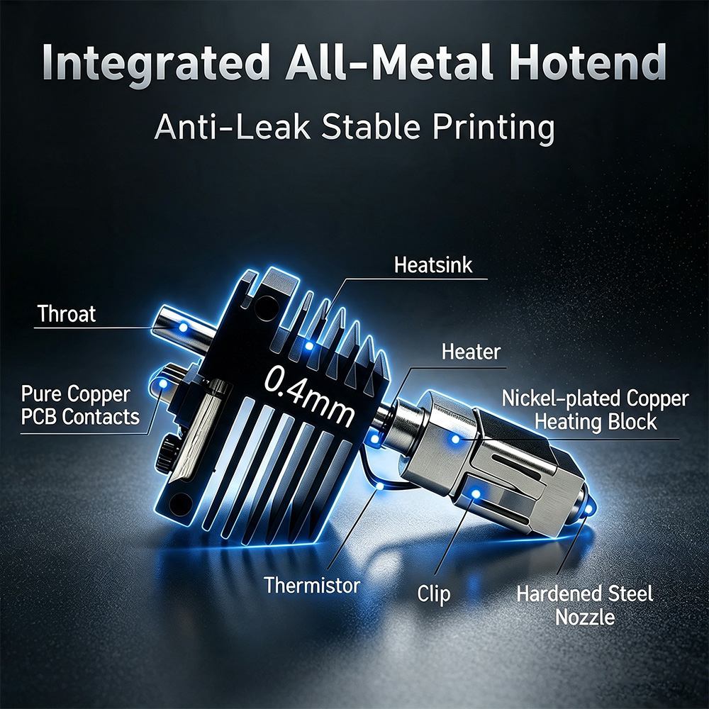 4 pcs Hotend Kit for Flashforg - Print Head Cleaning Kit review and price