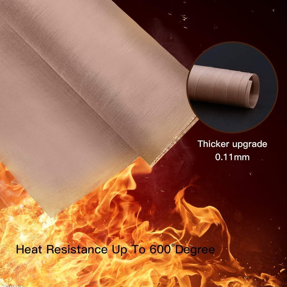 Polytetrafluoroethylene Film I - Heat Press Teflon Sheet review and price