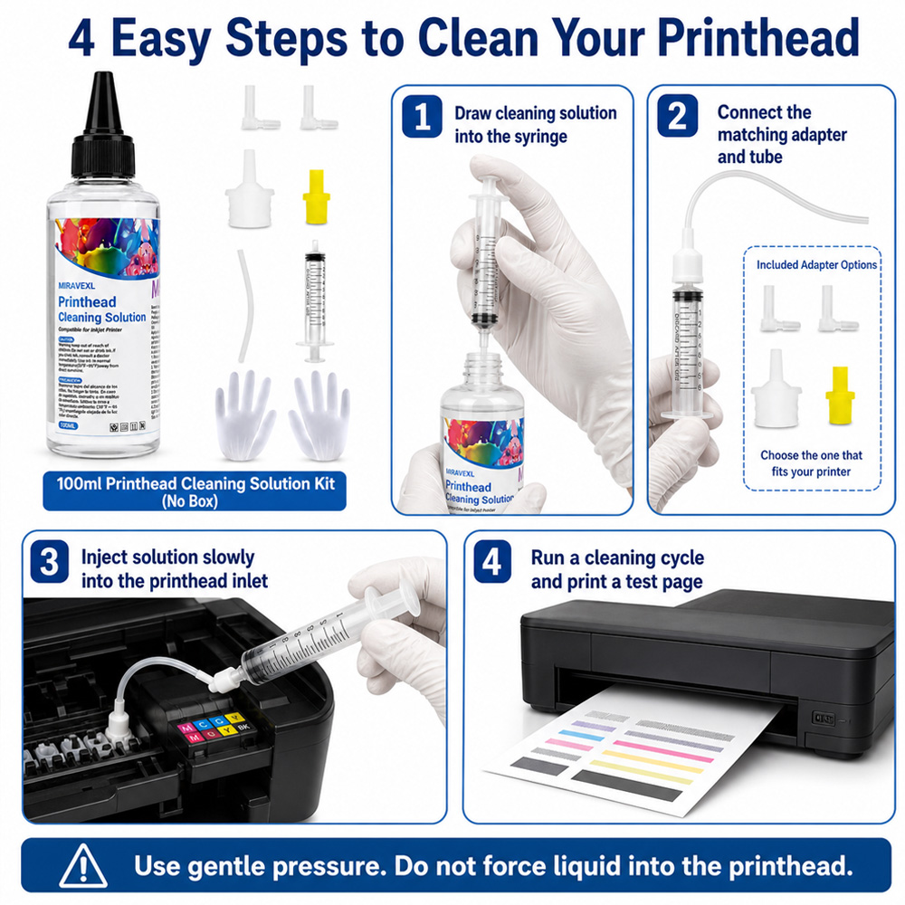 MIRAVEXL Printhead Cleaning So - Print Head Cleaning Kit review and price