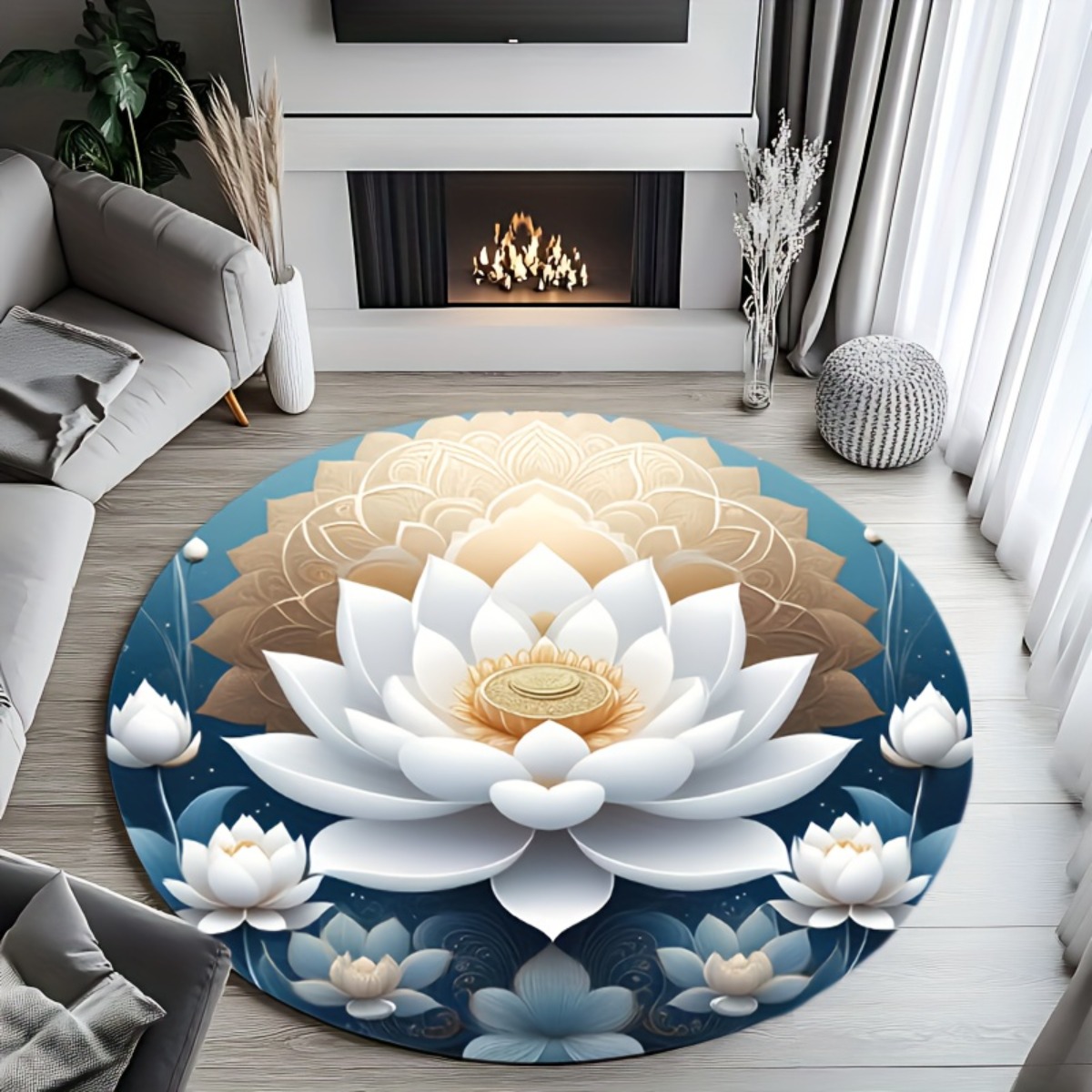 Elegant Grey Glitter Flower Ci - Wholesale Commercial Printing review and price