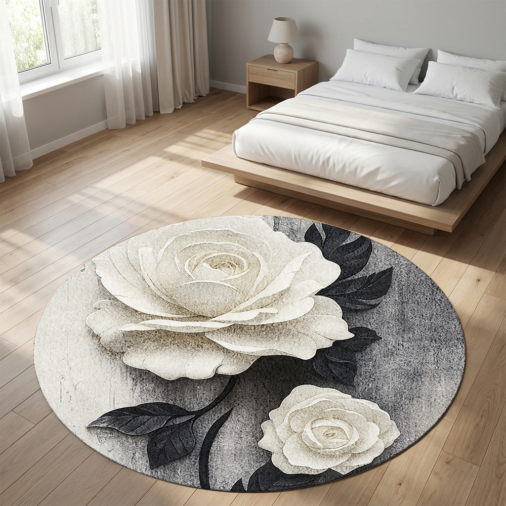 Elegant Grey Glitter Flower Ci - Wholesale Commercial Printing review and price