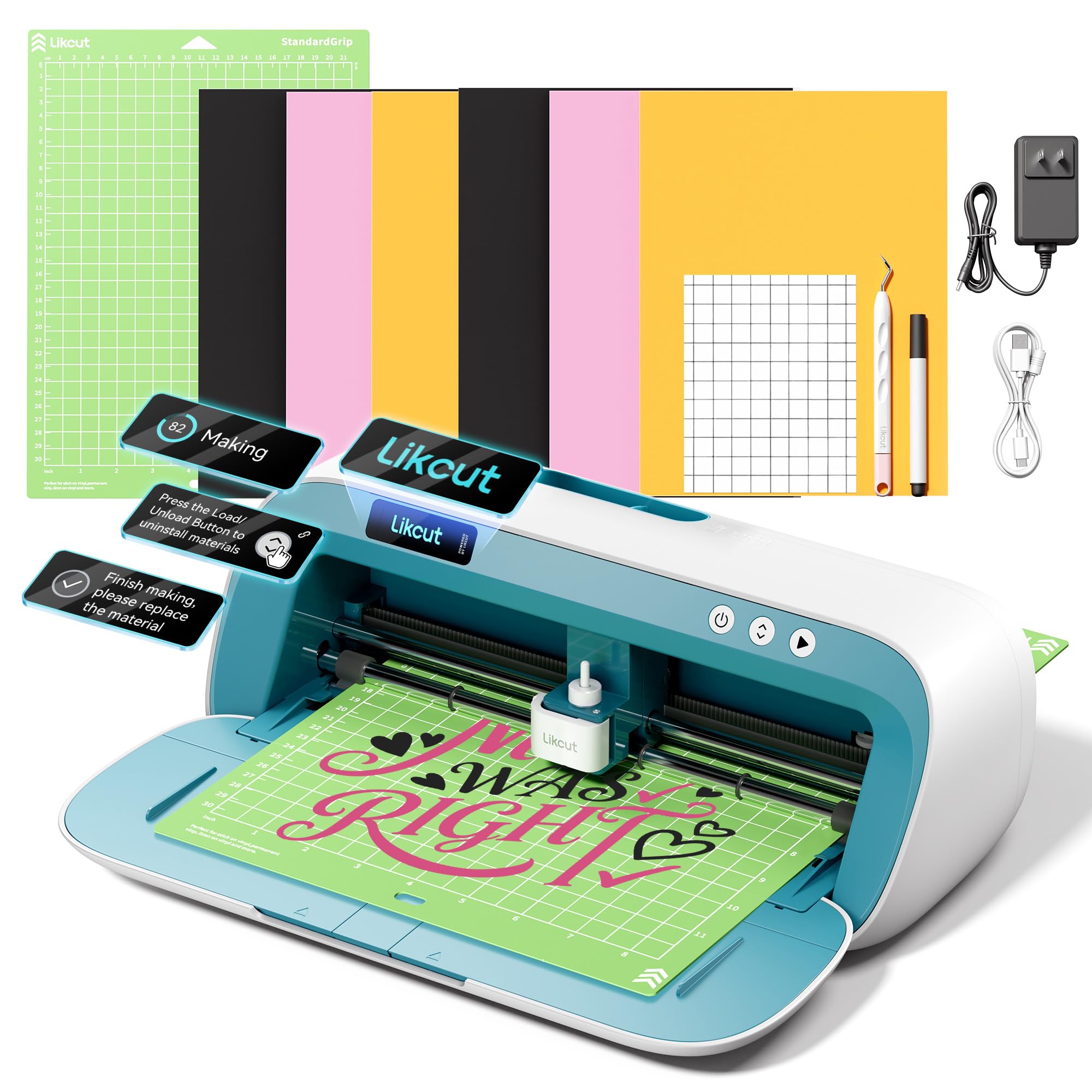 Likcut S41 Vinyl Cutter Plotte - Vinyl Cutter Plotter review and price