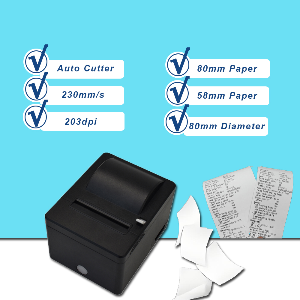 Wireless Bluetooth Thermal Rec - Commercial Printing Business review and price